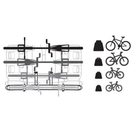 Thule VeloCompact 4th Bike Adapter - Aluminium