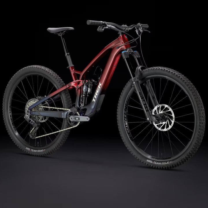 Trek FUEL EXe 8 GX AXS T-Type - 29" E-Mountainbike - 2025 - Rage Red to Deep Dark