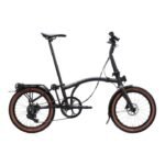 Brompton G Line - 8-Speed - Small - Standard Seatpost - Rear Rack - 20" Faltrad - 2026 - Space Black