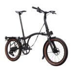 Brompton G Line - 8-Speed - Small - Standard Seatpost - Rear Rack - 20" Faltrad - 2026 - Space Black – Bild 4