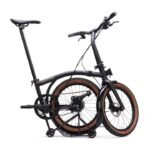Brompton G Line - 8-Speed - Small - Standard Seatpost - Rear Rack - 20" Faltrad - 2026 - Space Black