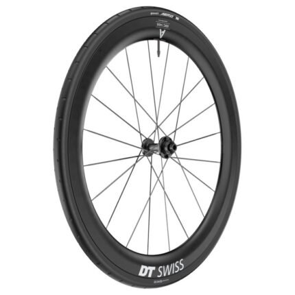 DT Swiss | Continental WTS Laufradsystem - ARC 1400 DICUT 55 Vorderrad + AERO 111 Faltreifen - 28" | 12x100mm
