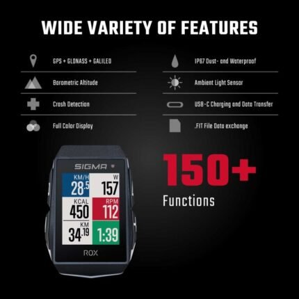 SIGMA ROX 11.1 EVO GPS Fahrradcomputer - schwarz