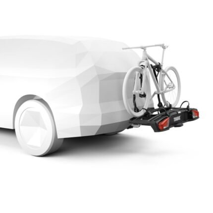 Thule VeloSpace 3 | 2-Fahrrad-Plattform Anhängerkupplungs-Fahrradträger