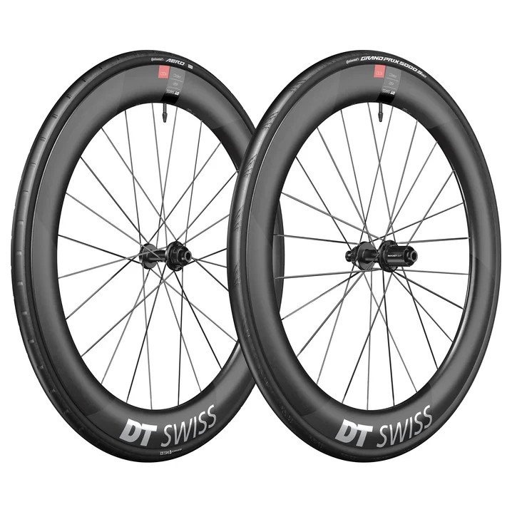wts-arc-1100-62-satz-1775444 (1) DT Swiss | Continental WTS Laufradsystem - ARC 1100 DICUT 62 Satz + Aero 111 / GP 5000 S Faltreifen - 28" | 12x100/12x142mm